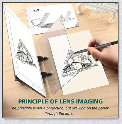 Sketch Wizard Tracing Projector - Innovative optical reflection technology for effortless sketching and drawing