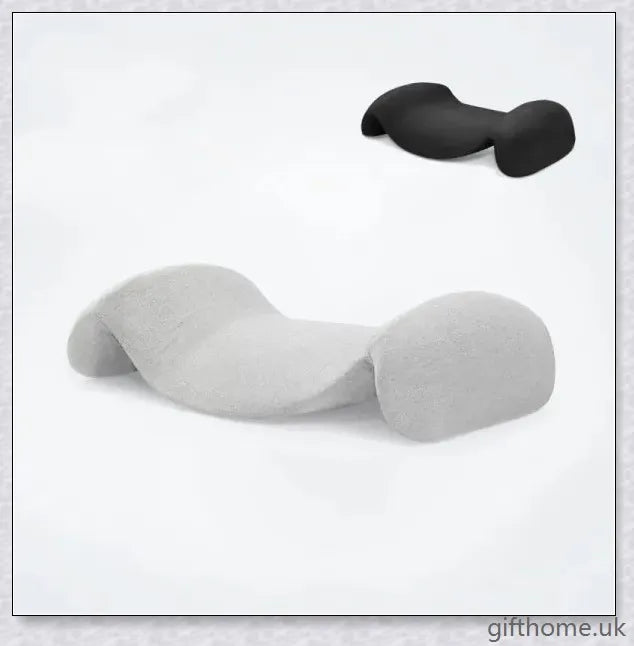 Plush bed lumbar cushion with memory foam filling, designed to provide comfort and support for pregnant women