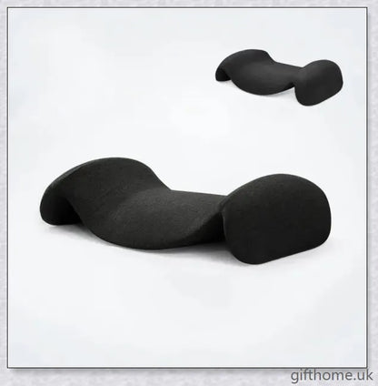 Plush bed lumbar cushion with memory foam filling, designed to provide comfort and support for pregnant women