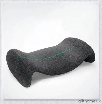 Plush bed lumbar cushion with memory foam filling, designed to provide comfort and support for pregnant women