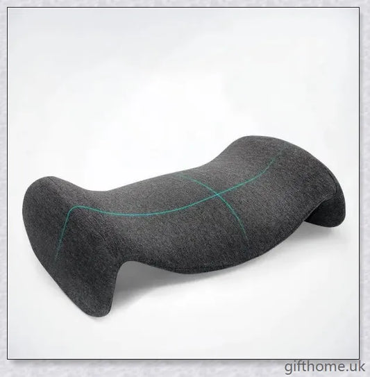 Plush bed lumbar cushion with memory foam filling, designed to provide comfort and support for pregnant women