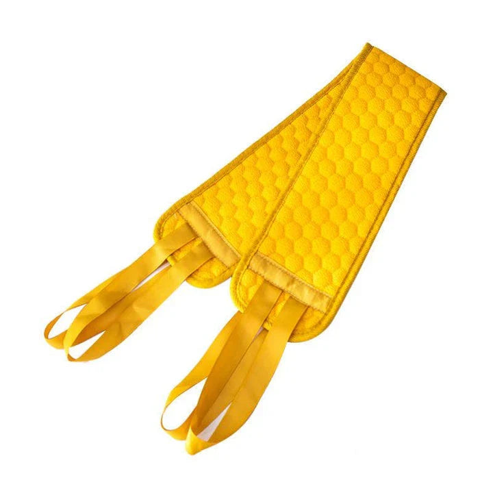 Exfoliating Bath Towel for Deep Cleansing - Premium Sponge Material, Coarse Sand Texture, Ergonomic Design, and Effective Exfoliation