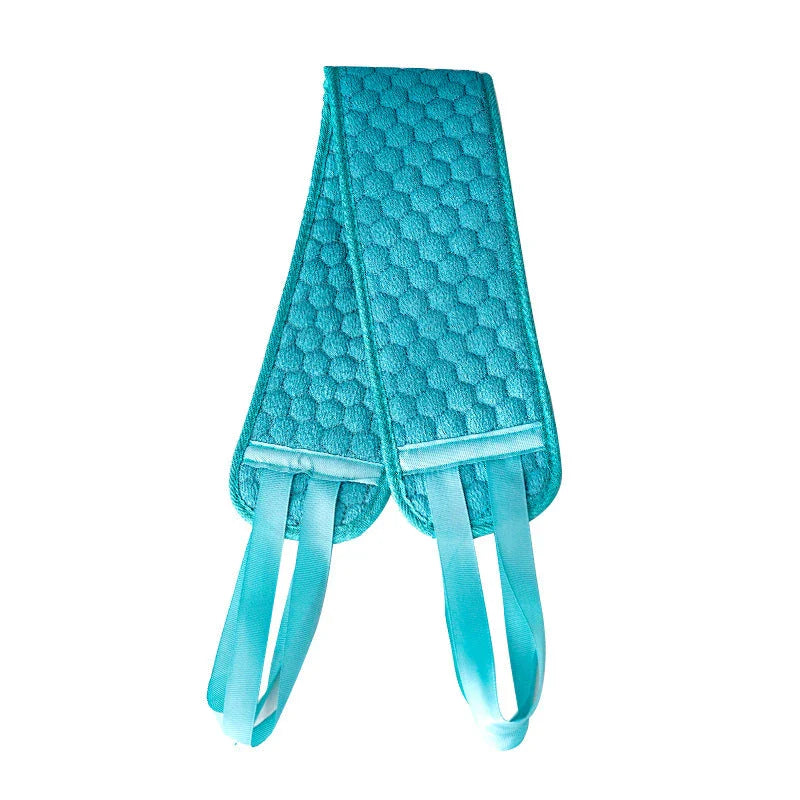 Exfoliating Bath Towel for Deep Cleansing - Premium Sponge Material, Coarse Sand Texture, Ergonomic Design, and Effective Exfoliation
