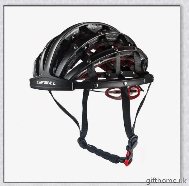 Foldable Bike Helmet with Compact Design, Impact-Resistant Materials, and Adjustable Fit for UK Cyclists