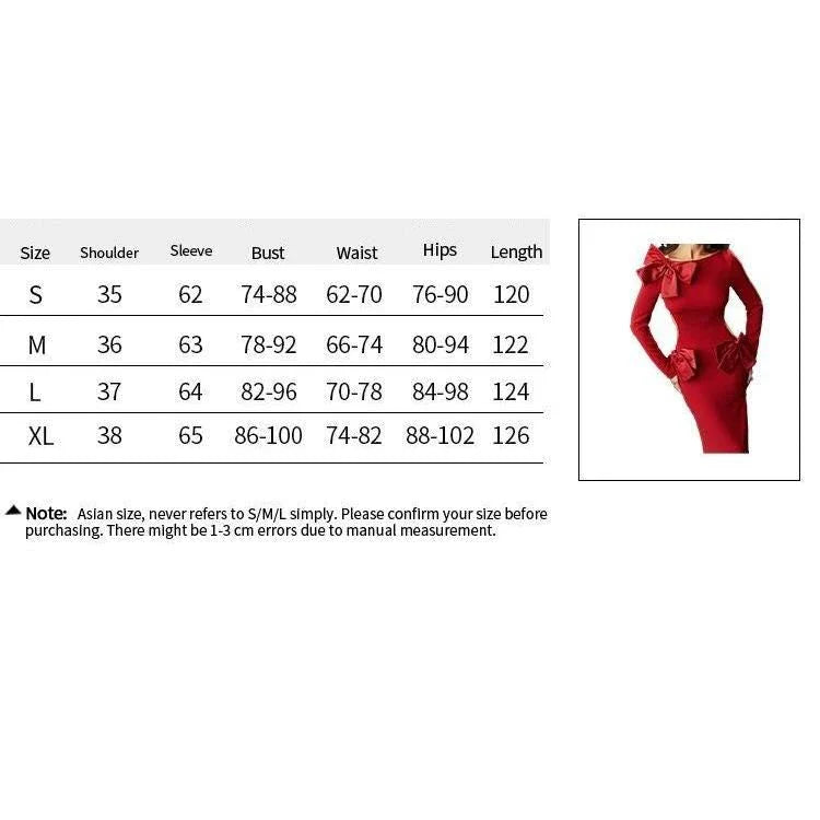 Elegant red maxi dress with backless design and bow detail, perfect for formal events and parties