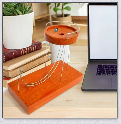 Perpetual Motion Marble Machine - A captivating desk toy that showcases the wonders of physics and engineering.