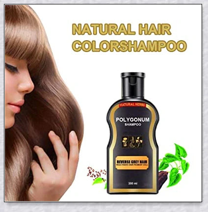 Grey Reverse Hair Darkening Shampoo - Restore natural hair colour and boost hair growth