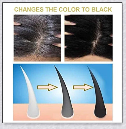 Grey Reverse Hair Darkening Shampoo - Restore natural hair colour and boost hair growth