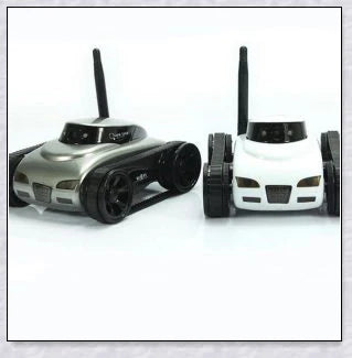 Mini Camera Remote Control Electric Tank Car with adjustable camera and mobile app control
