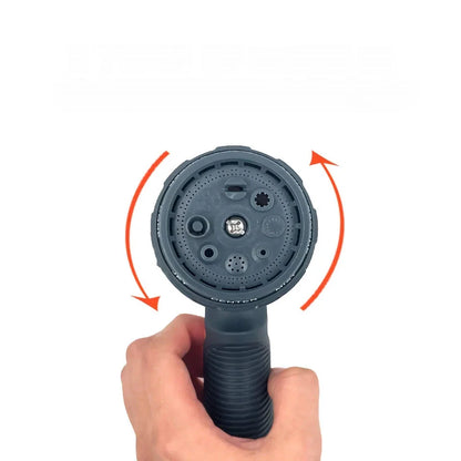 High-quality, durable spray nozzle with adjustable water pressure and versatile spray patterns for gardening and car washing needs
