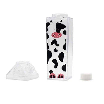 Colourful cartoon animal patterned water bottle made of durable ABS material