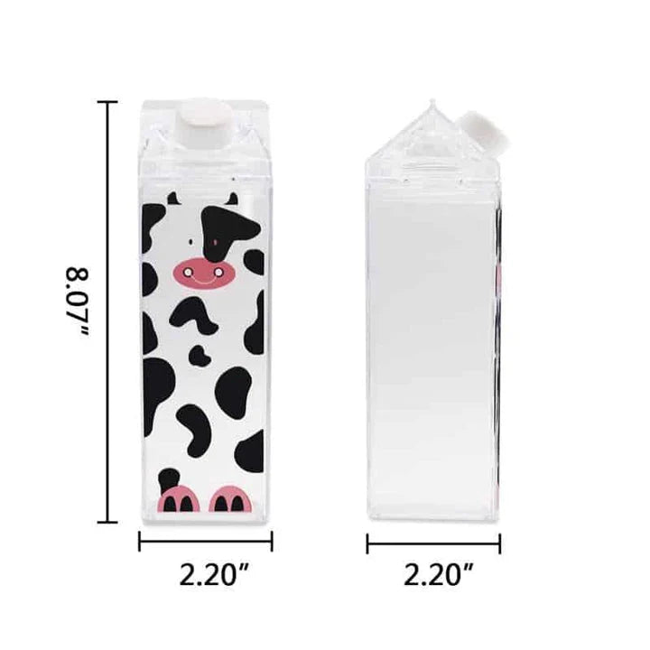 Colourful cartoon animal patterned water bottle made of durable ABS material