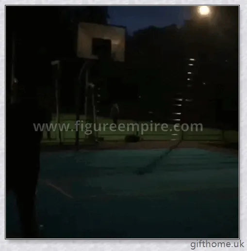 Milachic holographic basketball with reflective and glowing effects for eye-catching visuals and basketball showtime