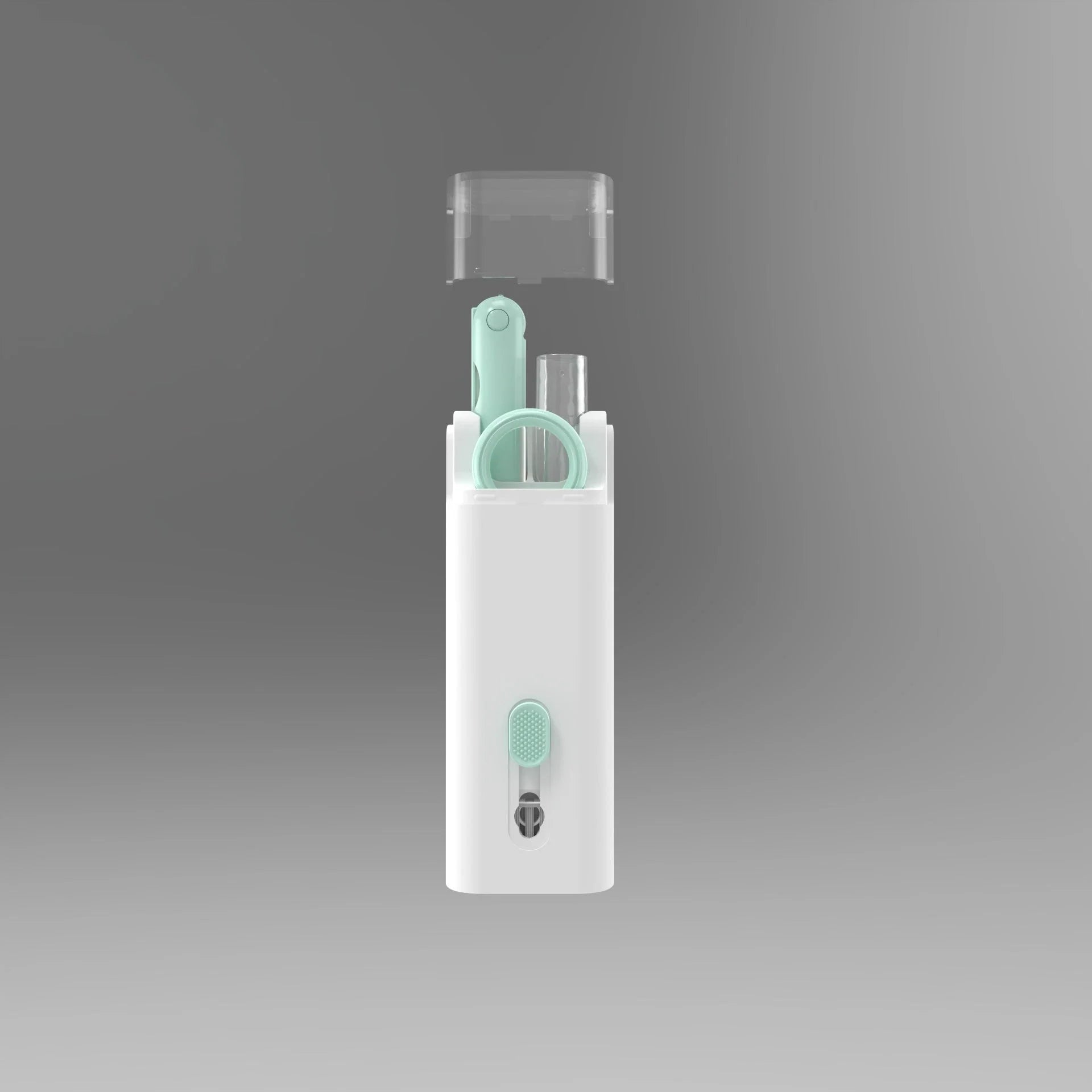 Multifunctional Bluetooth Earbuds Cleaning Kit with Silicone Tips, Retractable Brush, and Microfibre Cloth for UK Tech Enthusiasts