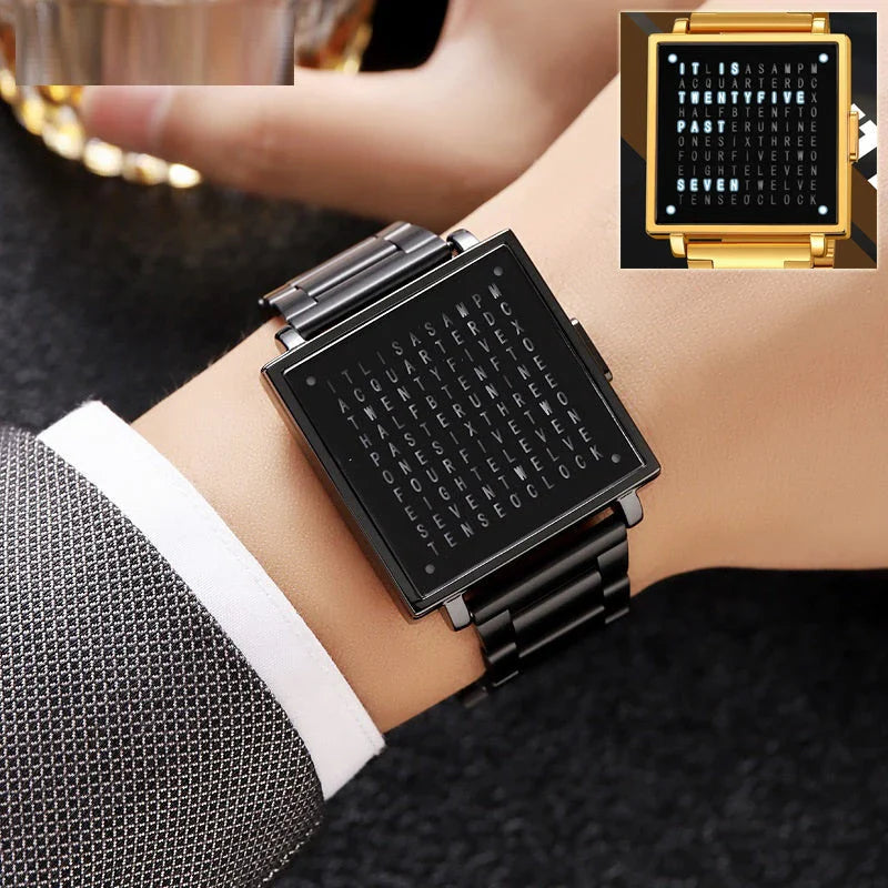 Rugged military-style wristwatch with stainless steel case and luminous hands for men and women in the UK