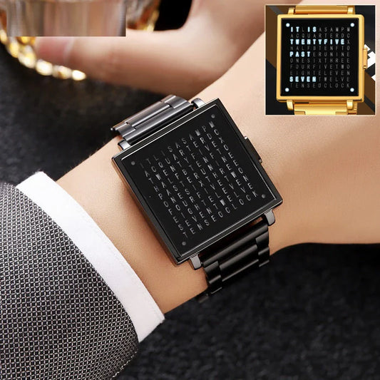 Rugged military-style wristwatch with stainless steel case and luminous hands for men and women in the UK