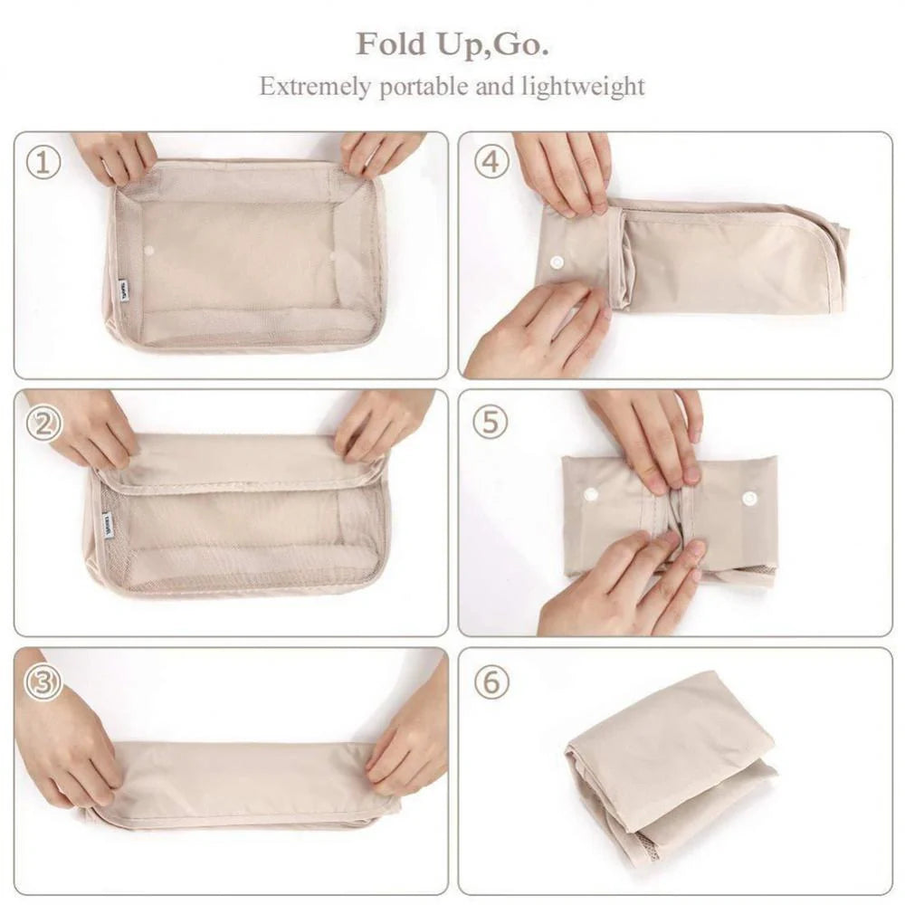 8-piece set luggage divider bag for travel storage and organisation