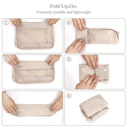 8-piece set luggage divider bag for travel storage and organisation
