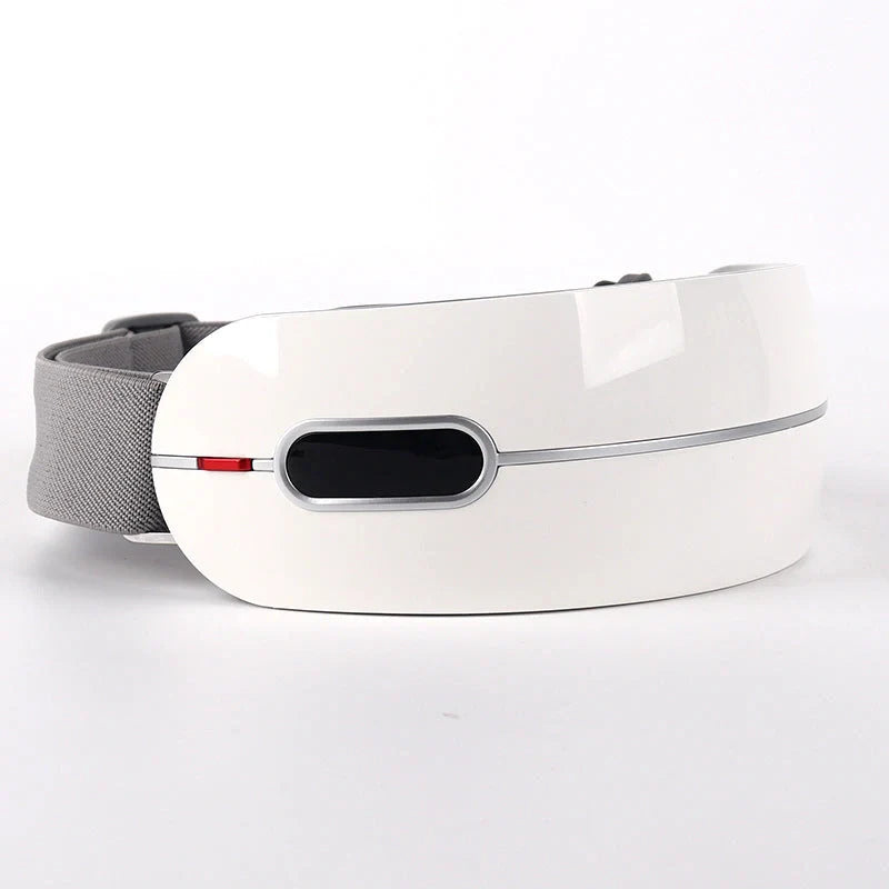 Bluetooth-compatible vibrating hot compress eye massager with airbag kneading