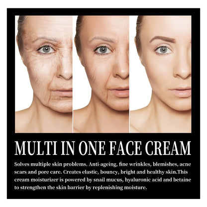 Premium Snail Cream for anti-aging and skin firming