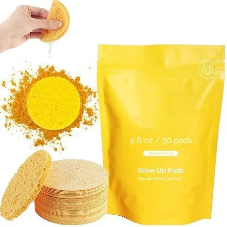 Turmeric Kojic Acid Cleansing Pads for radiant and clear skin
