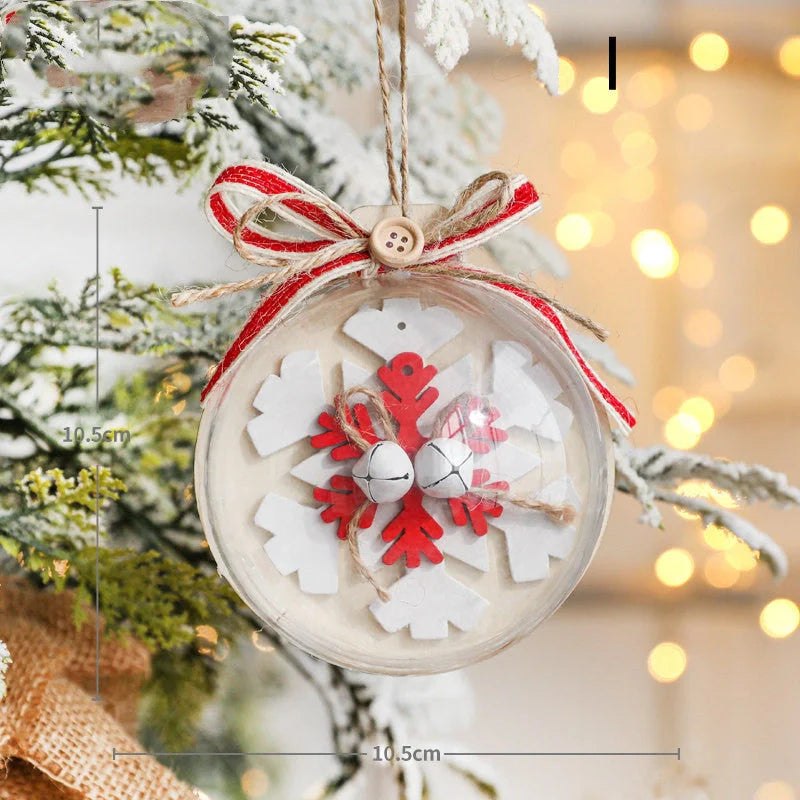 Gold powder bright painted mixed plastic Christmas tree ornaments in various styles and sizes