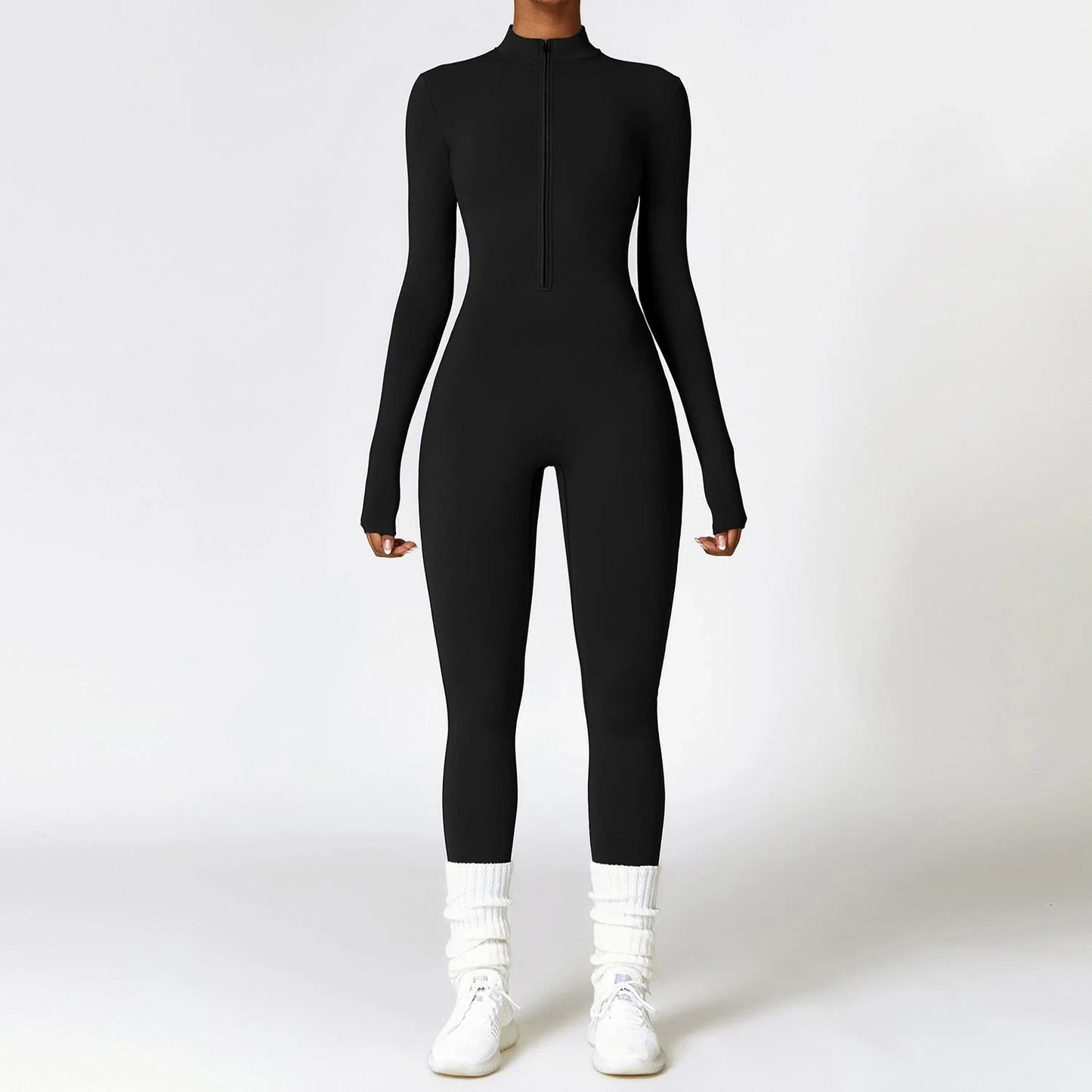 Cozy, versatile jumpsuit in various colors and sizes, perfect for yoga, fitness, and outdoor activities