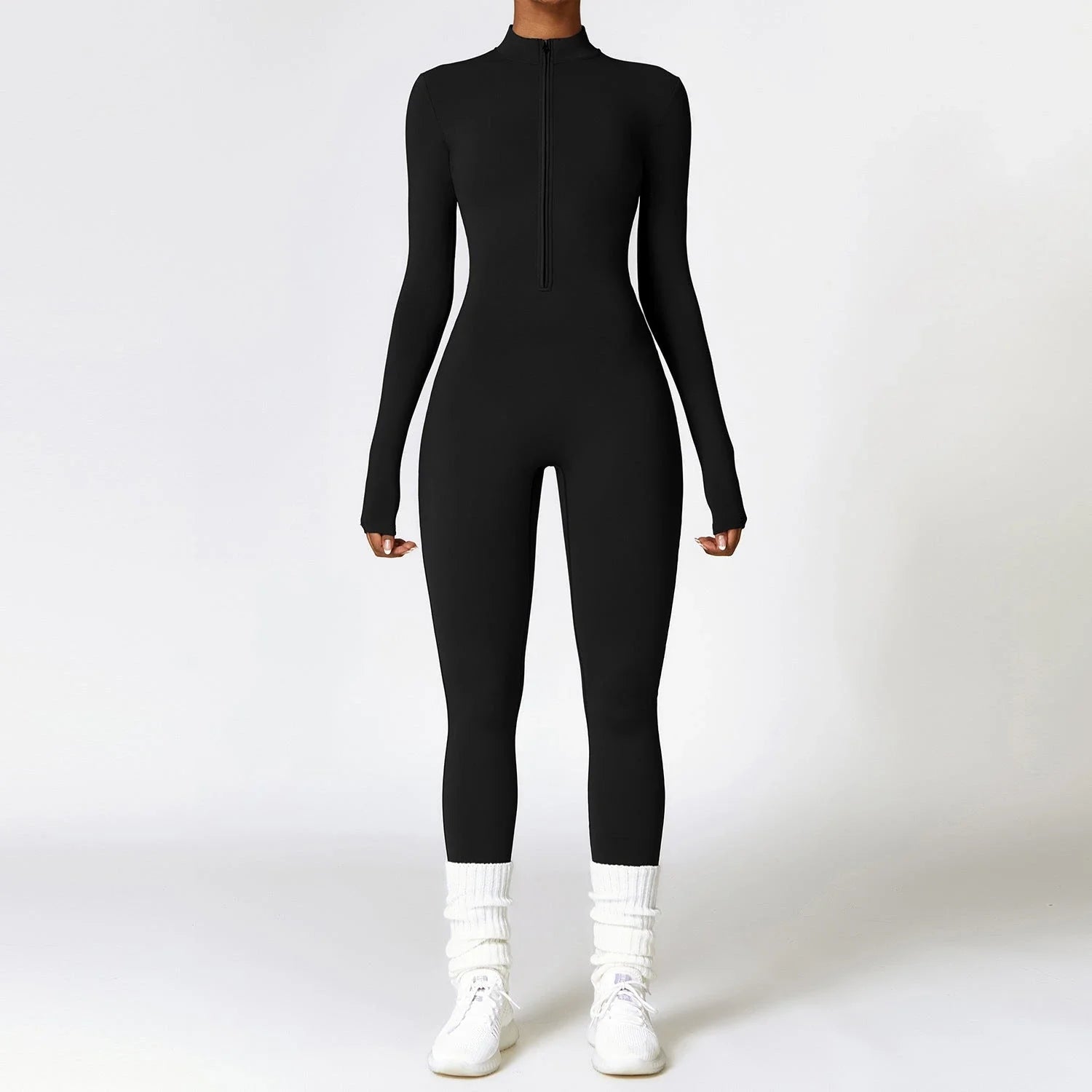 Cozy, versatile jumpsuit in various colors and sizes, perfect for yoga, fitness, and outdoor activities