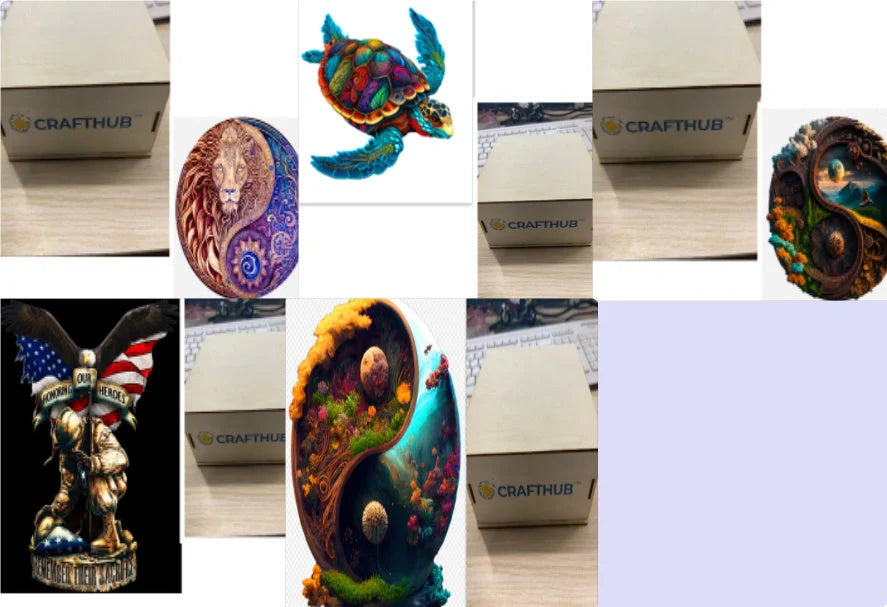 A3 Animal Wooden Puzzle with Box - Premium quality, vibrant animal designs, perfect for family fun
