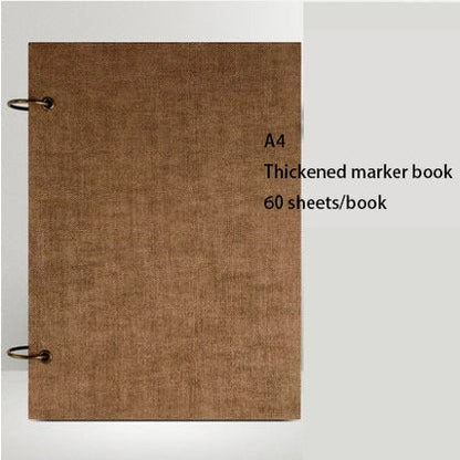 Premium Freehand Sketchbook with Vibrant Cover Designs - Versatile Notebook for Artists in the UK