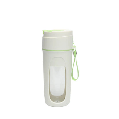 Rechargeable portable blender with USB charging, perfect for outdoor juicing and smoothie making