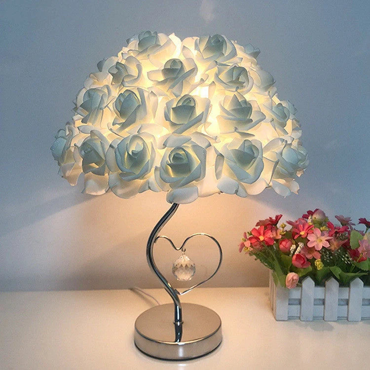 Wedding Decoration Lamp with roses flower light design for romantic home ambience