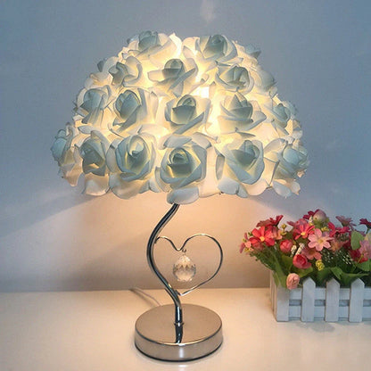 Wedding Decoration Lamp with roses flower light design for romantic home ambience