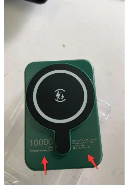 Mini Fast Charging Magnetic Wireless Power Bank in various colors
