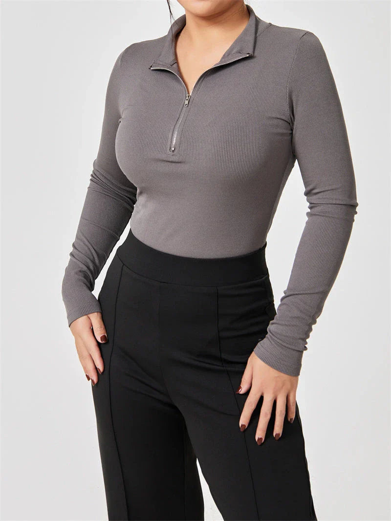 Slimming seamless long sleeve jumpsuit for women in various colors and styles