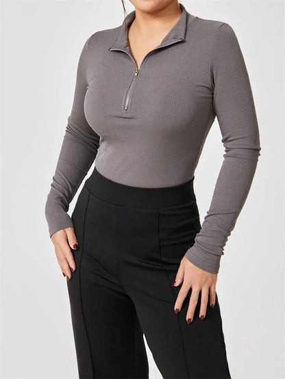 Slimming seamless long sleeve jumpsuit for women in various colors and styles