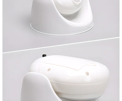 Motion-activated LED light with 360-degree rotation and adjustable tilt for versatile indoor and outdoor use
