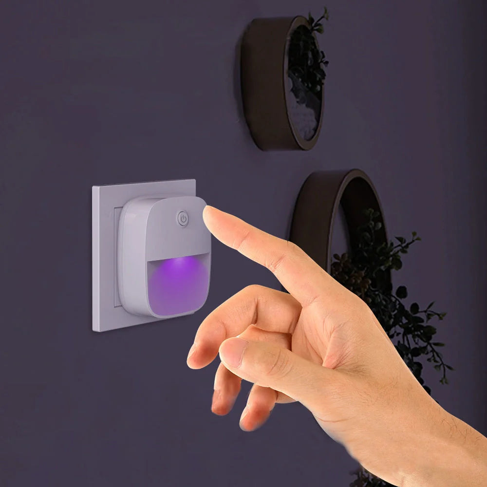 Multifunctional Smart Night Light Charger with motion sensor in white