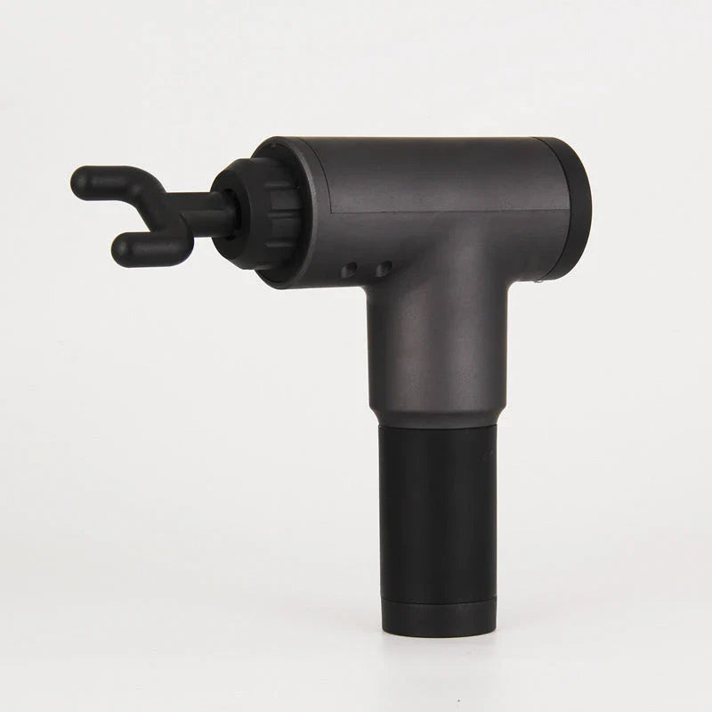 Premium muscle massage gun with interchangeable heads for targeted relief and relaxation