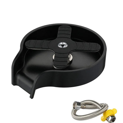 Stainless steel cup washer for home bar counter with electroplated surface