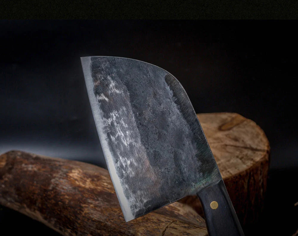 Premium stainless steel meat cleaver knife with ergonomic handle and razor-sharp, durable blade for efficient cutting in the kitchen