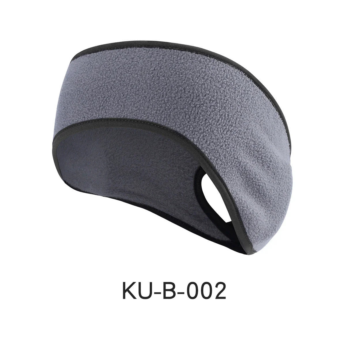Cozy, contoured fleece headband in multiple colors for sports, fitness, and outdoor workouts