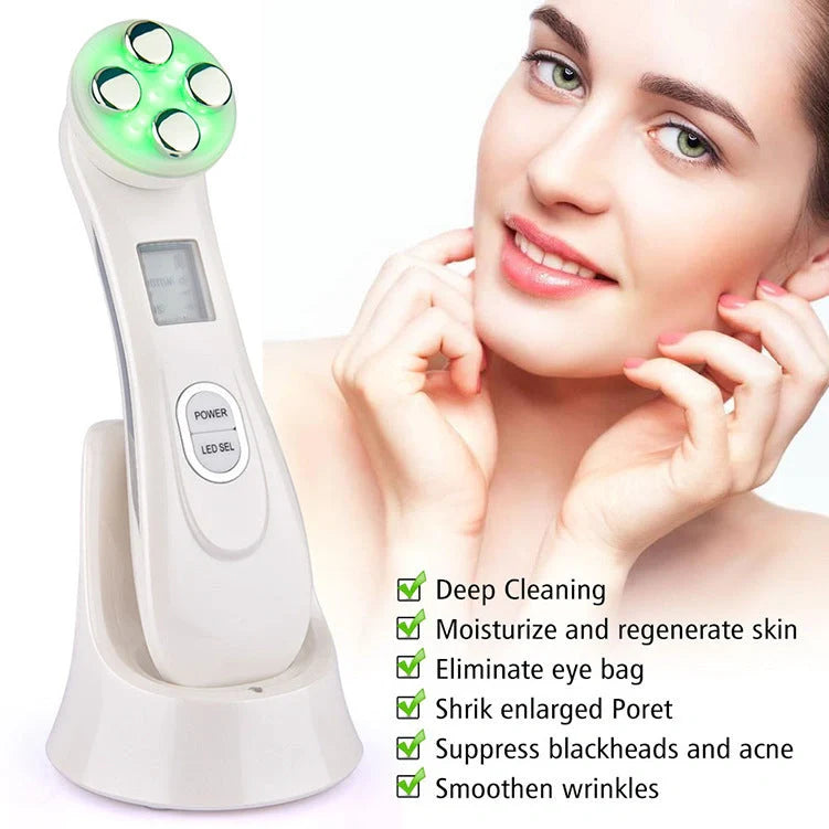 EMS radio frequency beauty instrument for skin rejuvenation