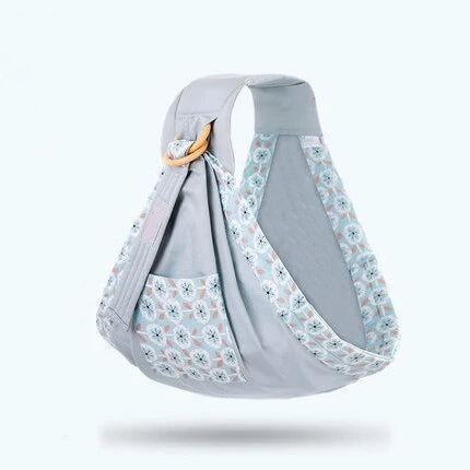 Adjustable baby wrap carrier sling in various colours for comfortable nursing and carrying