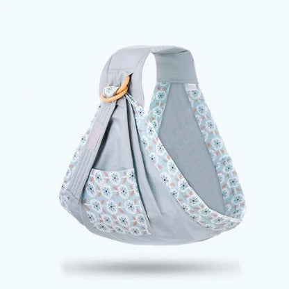 Adjustable baby wrap carrier sling in various colours for comfortable nursing and carrying