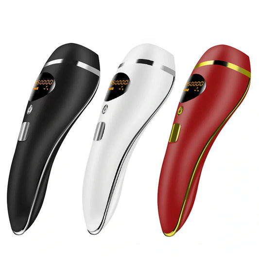 Premium laser hair removal device with adjustable intensity levels for smooth, hair-free skin