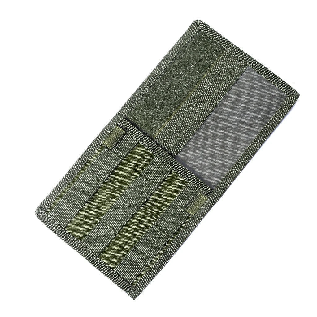 Tactical Visor Organiser with MOLLE-compatible design, made of durable 800D nylon for UK drivers