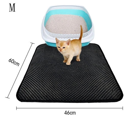 Premium cat litter mats with innovative trapping technology to keep your home clean and tidy