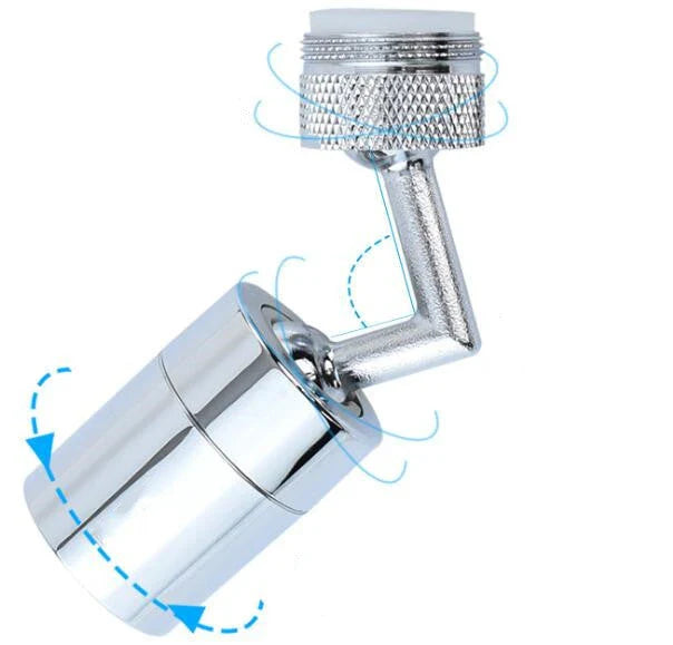 Premium 720-degree swivel kitchen faucet with oxygen-enriched water flow and multi-layer filtration for superior convenience and water quality