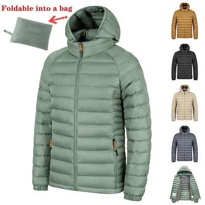 A stylish and versatile hooded jacket with a range of color options, featuring a lightweight design, convenient pockets, and a smooth zipper closure.